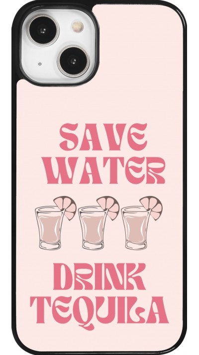 Coque iPhone 14 - Cocktail Save Water Drink Tequila