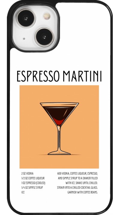 Coque iPhone 14 - Cocktail recette Espresso Martini