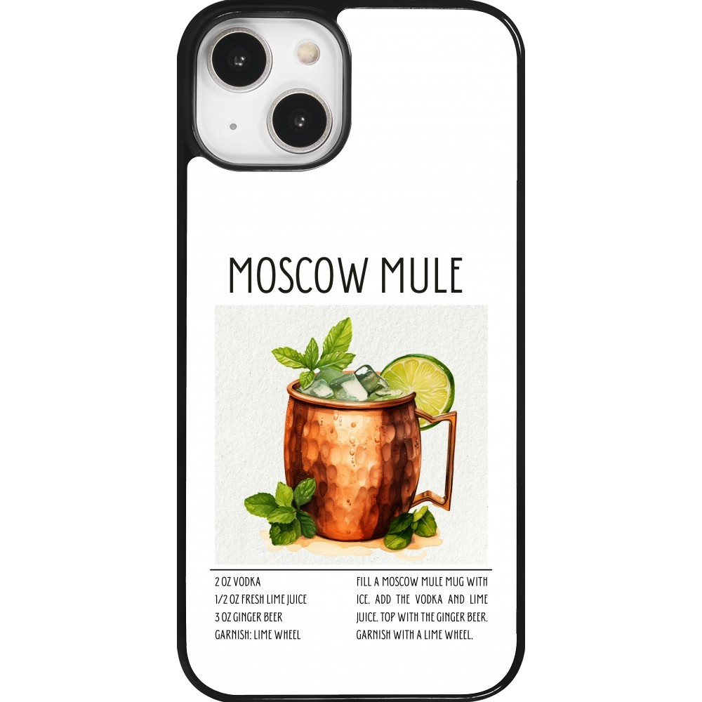 Coque iPhone 14 - Cocktail recette Moscow Mule