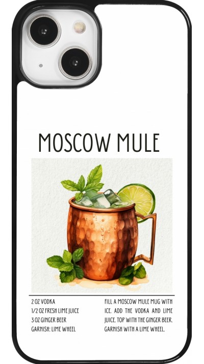 Coque iPhone 14 - Cocktail recette Moscow Mule