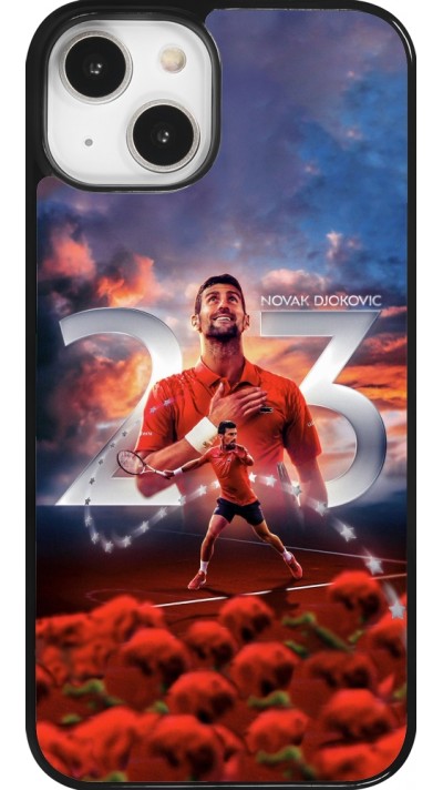 Coque iPhone 14 - Djokovic 23 Grand Slam