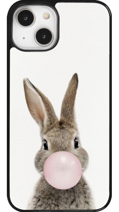 Coque iPhone 14 - Easter 2023 bubble gum bunny
