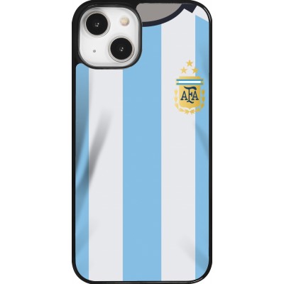iPhone 14 Case Hülle - Argentinien 2022 personalisierbares Fussballtrikot