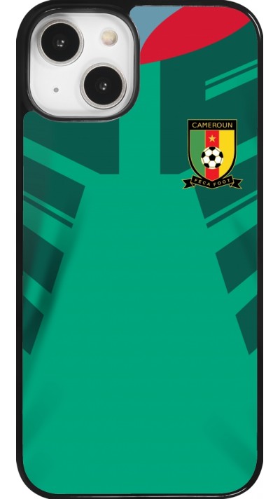 iPhone 14 Case Hülle - Kamerun 2022 personalisierbares Fussballtrikot