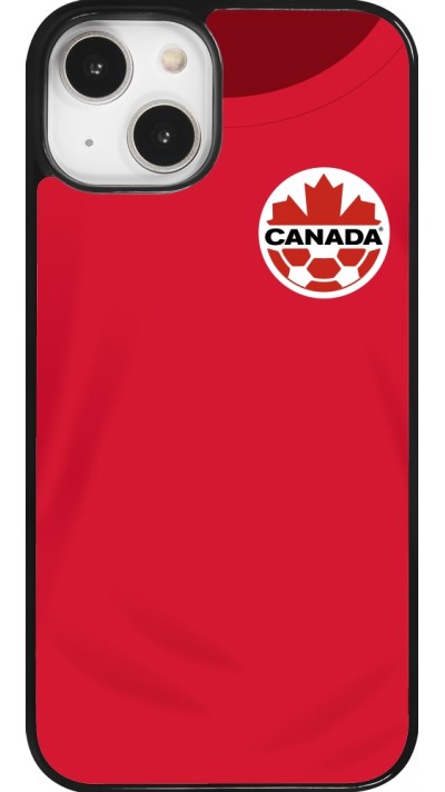 Coque iPhone 14 - Maillot de football Canada 2022 personnalisable