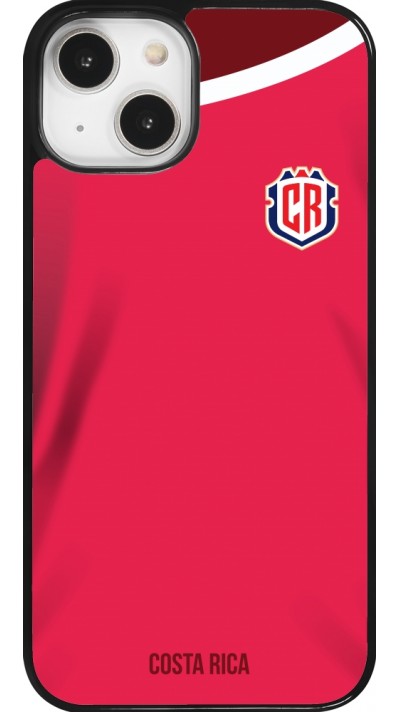 Coque iPhone 14 - Maillot de football Costa Rica 2022 personnalisable