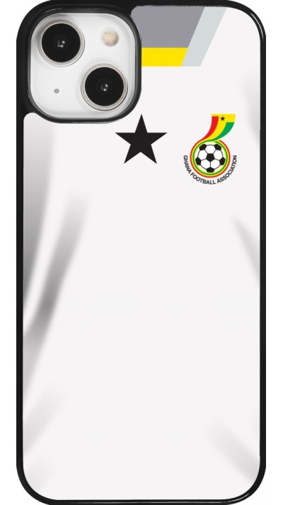 Coque iPhone 14 - Maillot de football Ghana 2022 personnalisable