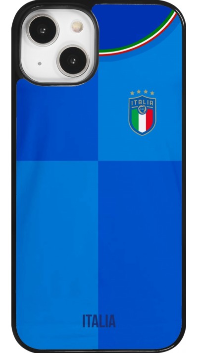 Coque iPhone 14 - Maillot de football Italie 2022 personnalisable