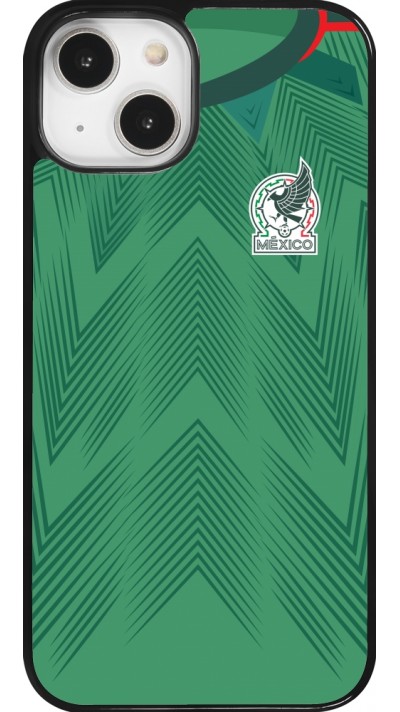 Coque iPhone 14 - Maillot de football Mexique 2022 personnalisable