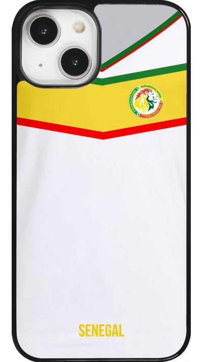 Coque iPhone 14 - Maillot de football Senegal 2022 personnalisable