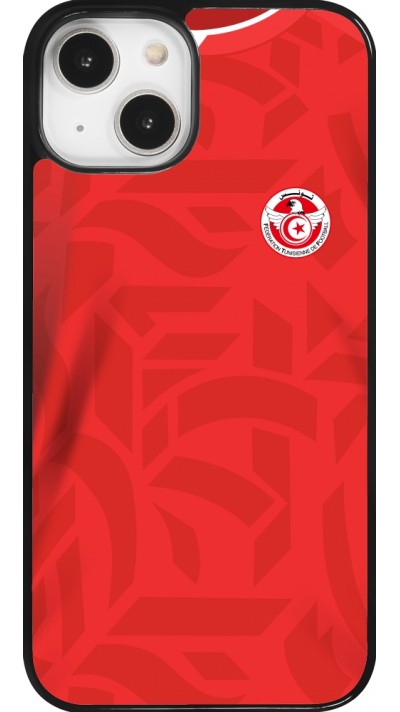 iPhone 14 Case Hülle - Tunesien 2022 personalisierbares Fussballtrikot