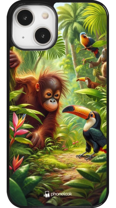 iPhone 14 Case Hülle - Tropischer Dschungel Tayrona