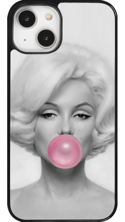 Coque iPhone 14 - Marilyn Bubble