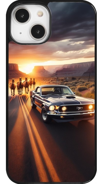Coque iPhone 14 - Mustang 69 Grand Canyon