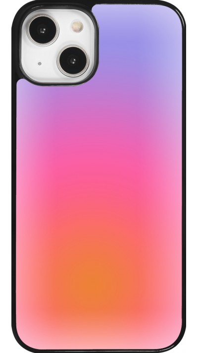 iPhone 14 Case Hülle - Orange Pink Blue Gradient