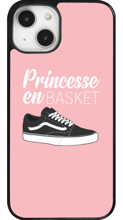 Coque iPhone 14 - princesse en basket