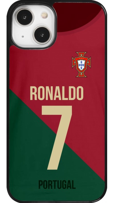 Coque iPhone 14 - Football shirt Ronaldo Portugal