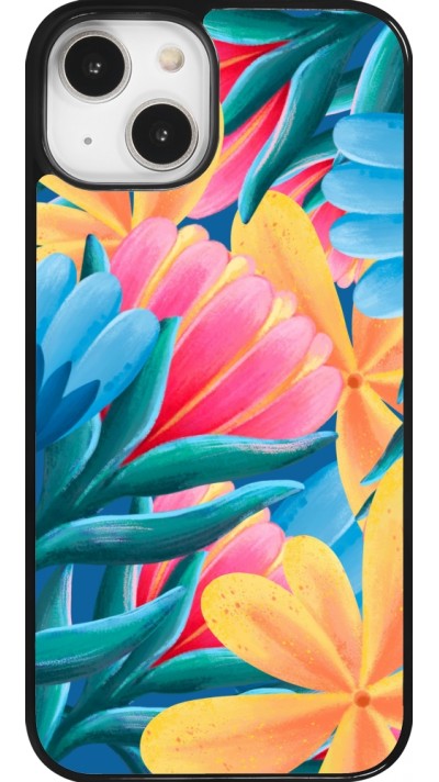 Coque iPhone 14 - Spring 23 colorful flowers