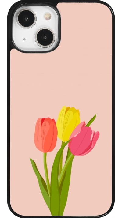 Coque iPhone 14 - Spring 23 tulip trio