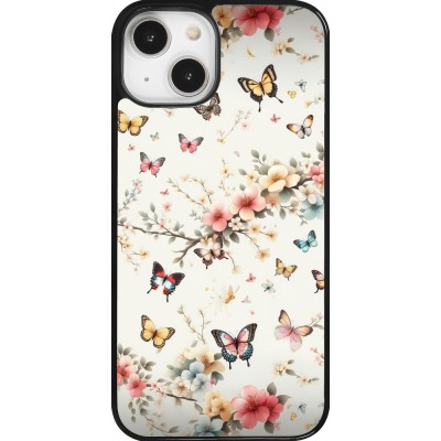 Coque iPhone 14 - Spring 25 Papillons Légers