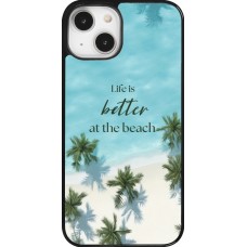 iPhone 14 Case Hülle - Summer 2025 Life is better at the beach