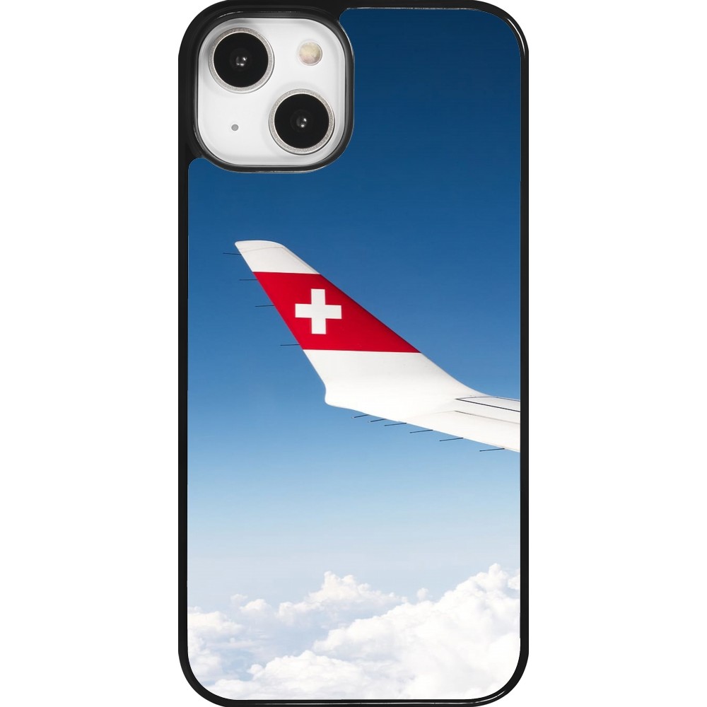 Coque iPhone 14 - Fête Nationale Suisse Sky Swiss Flag