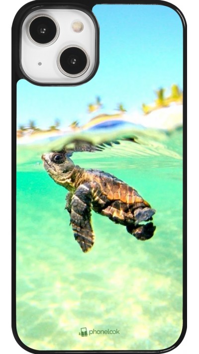 Coque iPhone 14 - Turtle Underwater