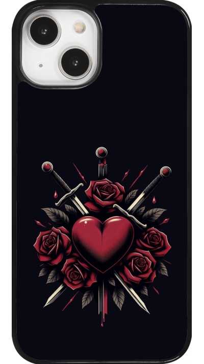 Coque iPhone 14 - Valentine 2024 gothic love