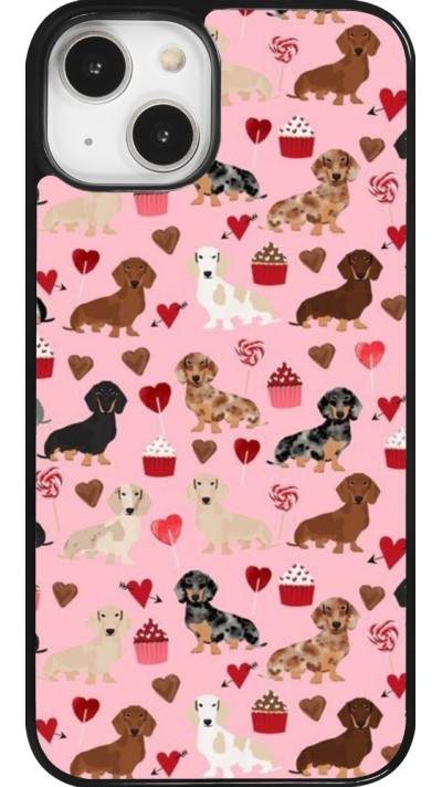 iPhone 14 Case Hülle - Valentine 2024 puppy love