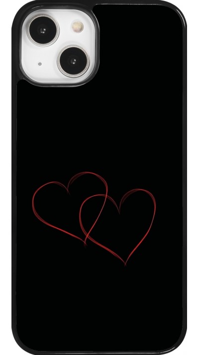Coque iPhone 14 - Valentine 2023 attached heart