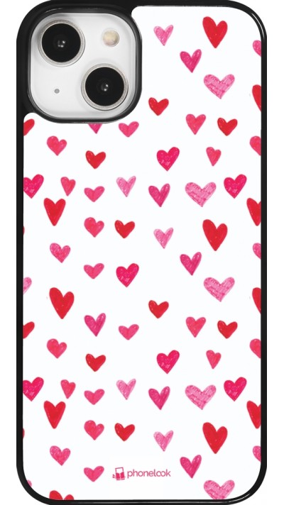 Coque iPhone 14 - Valentine 2022 Many pink hearts