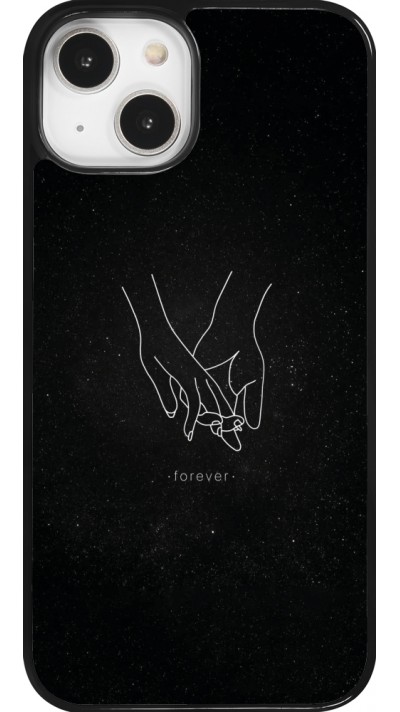 Coque iPhone 14 - Valentine 2023 hands forever