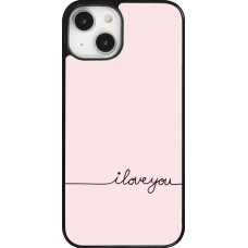 iPhone 14 Case Hülle - Valentine 2023 i love you writing