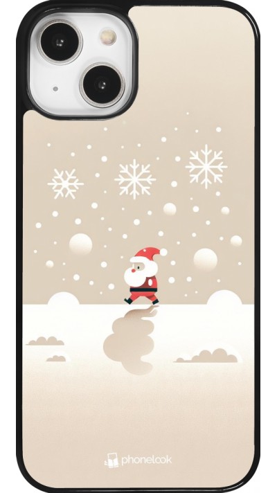 iPhone 14 Case Hülle - Weihnachten 2023 Minimalistischer Weihnachtsmann