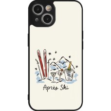 Coque iPhone 14 - Silicone rigide noir After the sky 2026