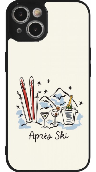 Coque iPhone 14 - Silicone rigide noir After the sky 2026