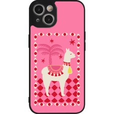 Coque iPhone 14 - Silicone rigide noir Alpaca 2026