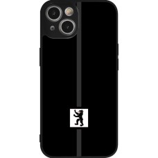 iPhone 14 Case Hülle - Silikon schwarz Kanton AI schwarz