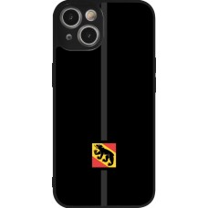 iPhone 14 Case Hülle - Silikon schwarz Kanton BE schwarz