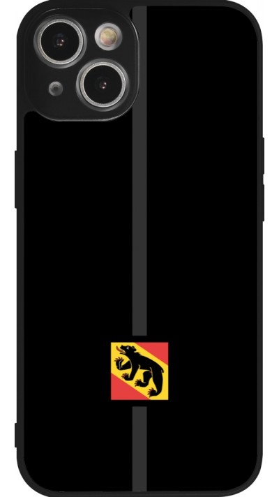 iPhone 14 Case Hülle - Silikon schwarz Kanton BE schwarz
