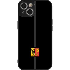 iPhone 14 Case Hülle - Silikon schwarz Kanton GE schwarz