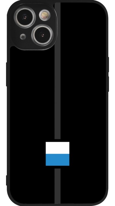 iPhone 14 Case Hülle - Silikon schwarz Kanton LU schwarz