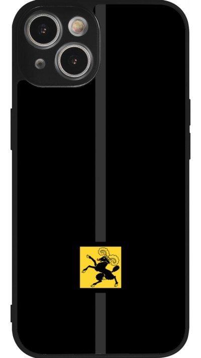 iPhone 14 Case Hülle - Silikon schwarz Kanton SH schwarz
