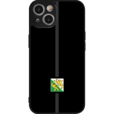 iPhone 14 Case Hülle - Silikon schwarz Kanton TG schwarz