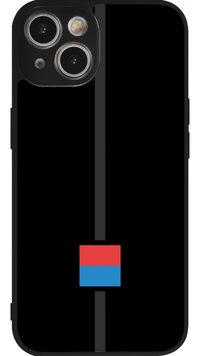 iPhone 14 Case Hülle - Silikon schwarz Kanton TI schwarz