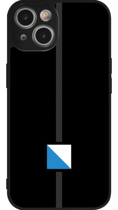 iPhone 14 Case Hülle - Silikon schwarz Kanton ZH schwarz