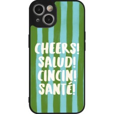 Coque iPhone 14 - Silicone rigide noir Cheers 2026
