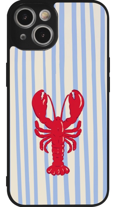 Coque iPhone 14 - Silicone rigide noir Red lobster 2026
