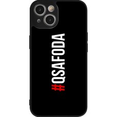 Coque iPhone 14 - Silicone rigide noir Qsafoda 1