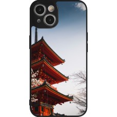 iPhone 14 Case Hülle - Silikon schwarz Spring 23 Japan